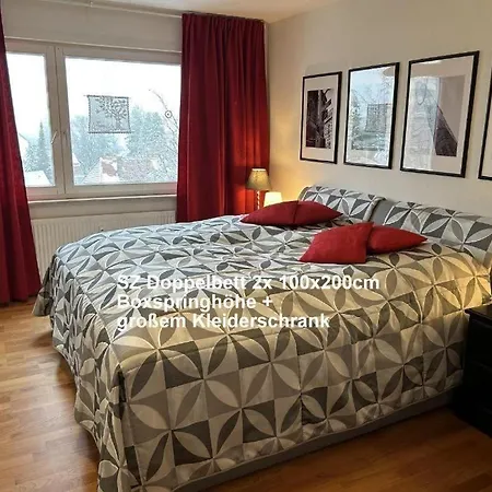 Parkblick Mit 2 Baedern Апартаменты Бад-Гарцбург